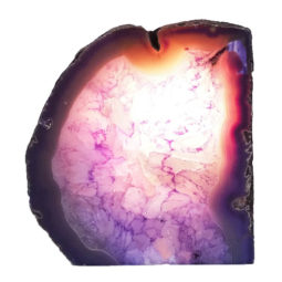 1.91kg Agate Crystal Lamp N1003 6 Agate Crystal Lamp N1003 | Himalayan Salt Factory