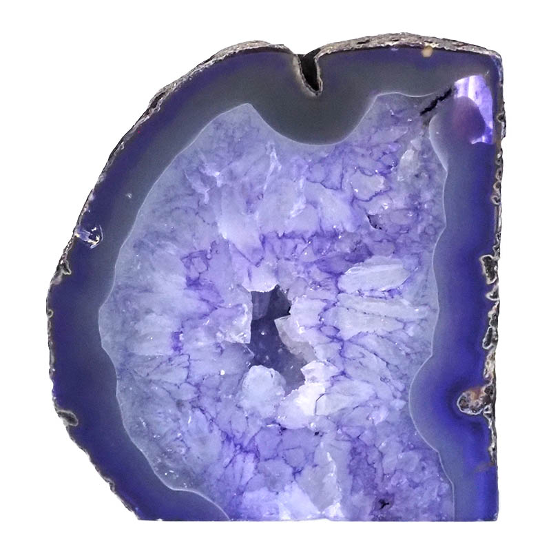 1.91kg Agate Crystal Lamp N1003 3 Agate Crystal Lamp N1003 | Himalayan Salt Factory
