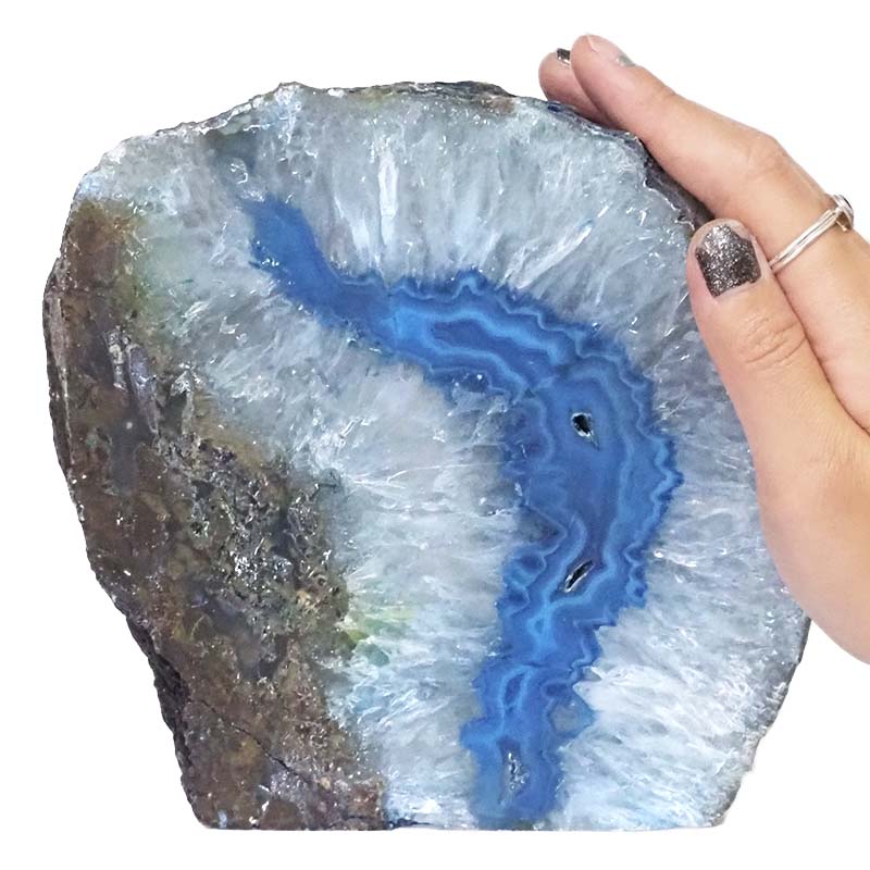 2.60kg Agate Crystal Lamp N1006 5 Agate Crystal Lamp N1006 | Himalayan Salt Factory