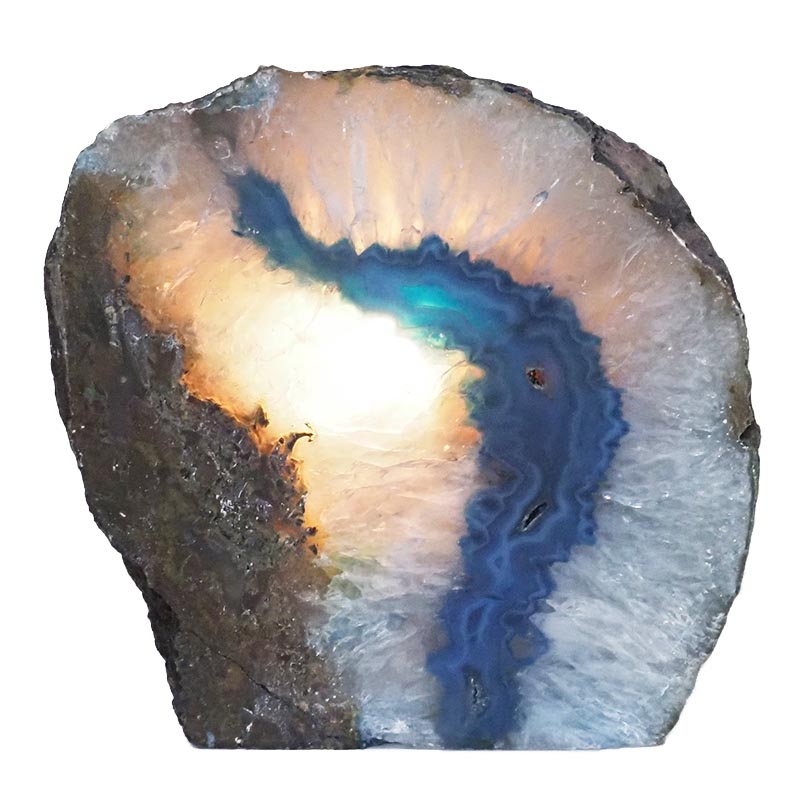 2.60kg Agate Crystal Lamp N1006 4 Agate Crystal Lamp N1006 | Himalayan Salt Factory