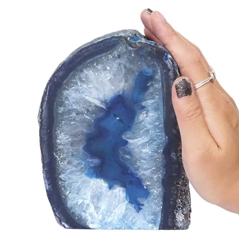 2.21kg Agate Crystal Lamp N1010 5 Agate Crystal Lamp N1010 | Himalayan Salt Factory