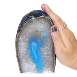 1.93kg Agate Crystal Lamp N1017 7 Agate Crystal Lamp N1017 | Himalayan Salt Factory