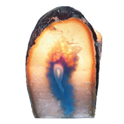 1.93kg Agate Crystal Lamp N1017 6 Agate Crystal Lamp N1017 | Himalayan Salt Factory