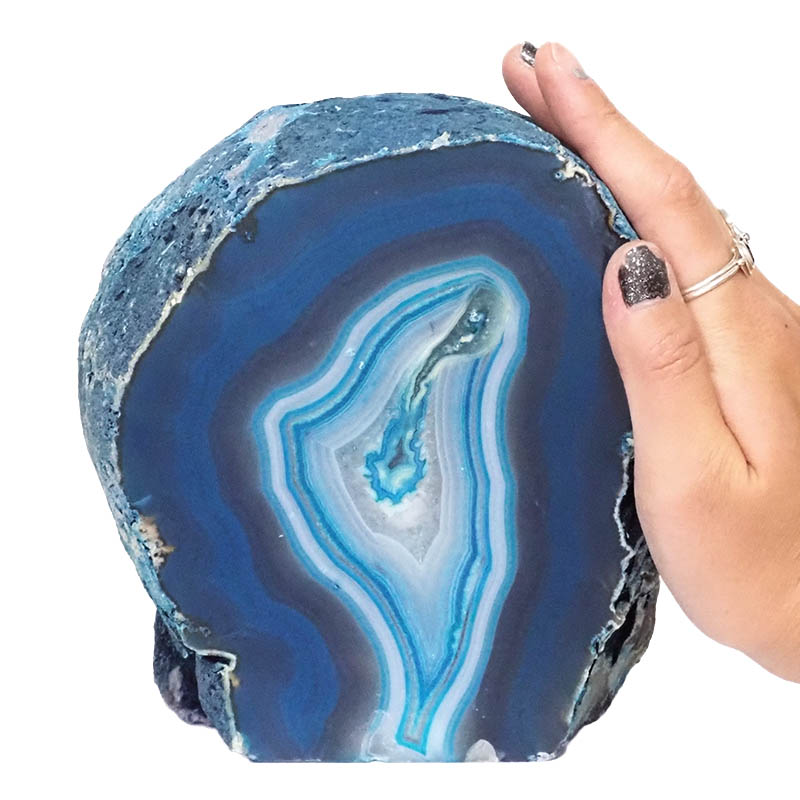 3.50kg Agate Crystal Lamp N1018 5 Agate Crystal Lamp N1018 | Himalayan Salt Factory