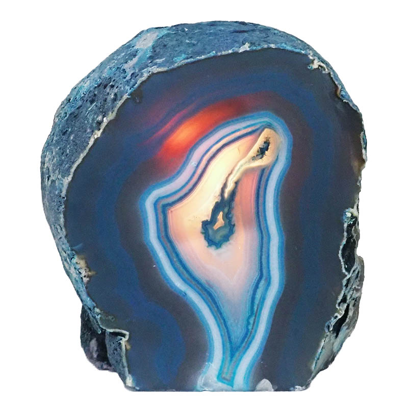 3.50kg Agate Crystal Lamp N1018 4 Agate Crystal Lamp N1018 | Himalayan Salt Factory