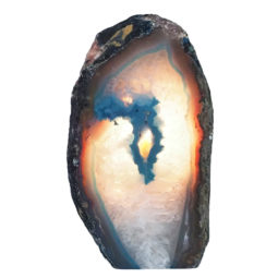 2.62kg Agate Crystal Lamp N1020 6 Agate Crystal Lamp N1020 | Himalayan Salt Factory