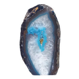 Agate Crystal Lamp N1020 | Himalayan Salt Factory