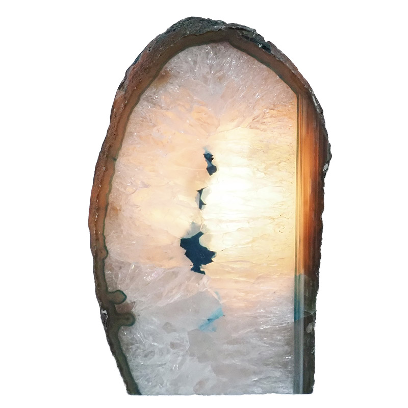 2.75kg Agate Crystal Lamp N1023 4 Agate Crystal Lamp N1023 | Himalayan Salt Factory