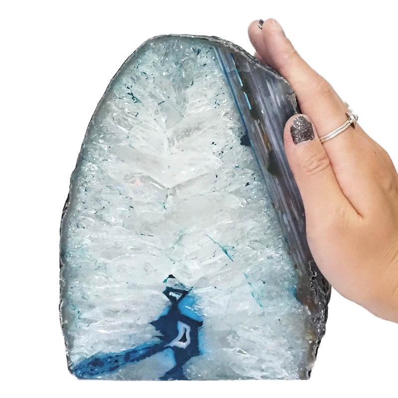 3.16kg Agate Crystal Lamp N1024 5 Agate Crystal Lamp N1024 | Himalayan Salt Factory