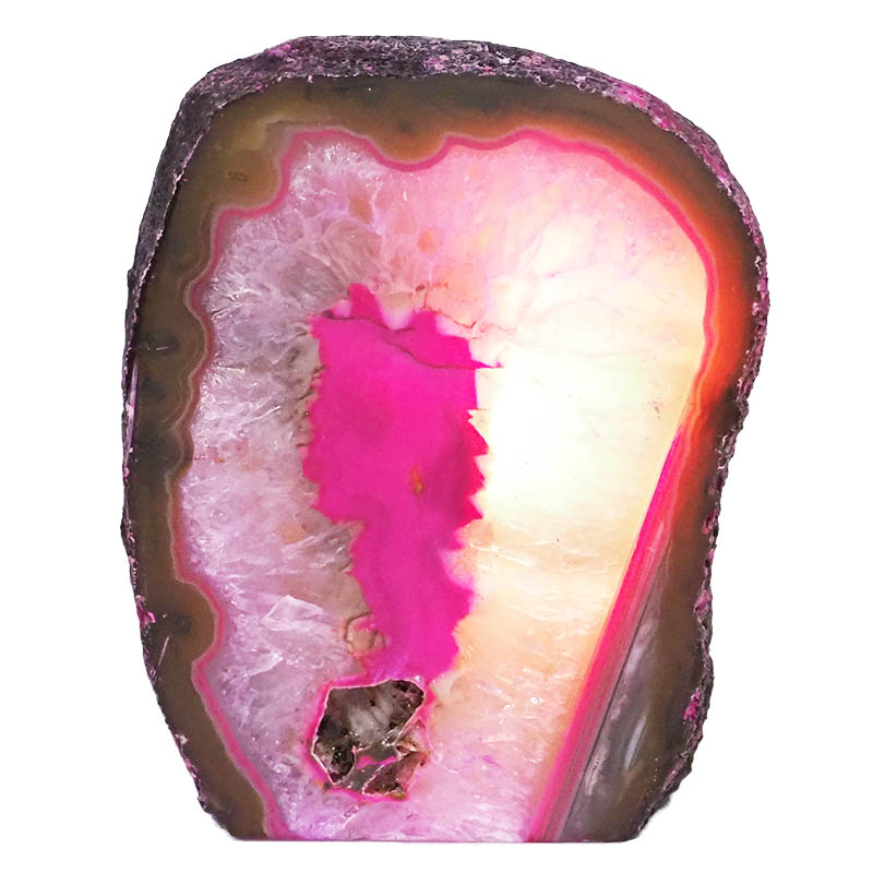 2.69kg Agate Crystal Lamp N1035 4 Agate Crystal Lamp N1035