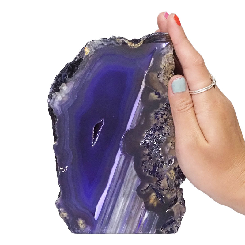 1.65kg Agate Crystal Lamp N1044 5 Agate Crystal Lamp N1044