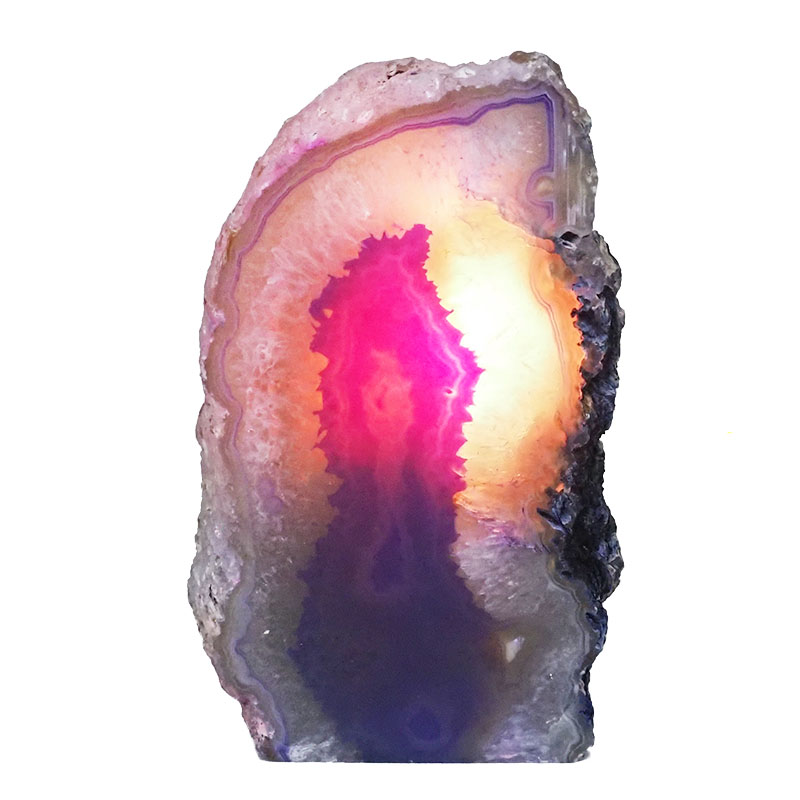 2.41kg Agate Crystal Lamp N1046 4 Agate Crystal Lamp N1046