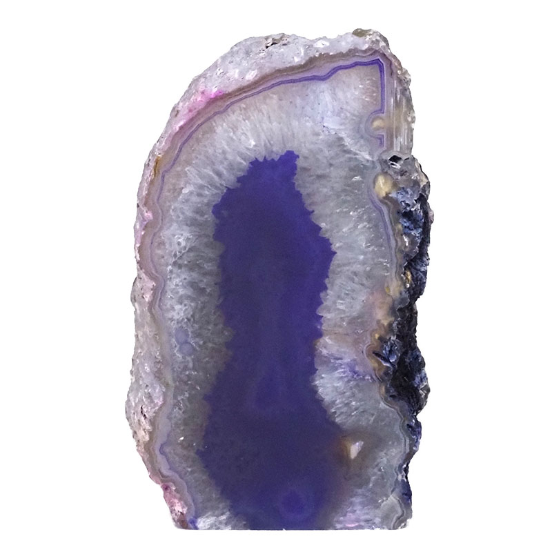 2.41kg Agate Crystal Lamp N1046 3 Agate Crystal Lamp N1046