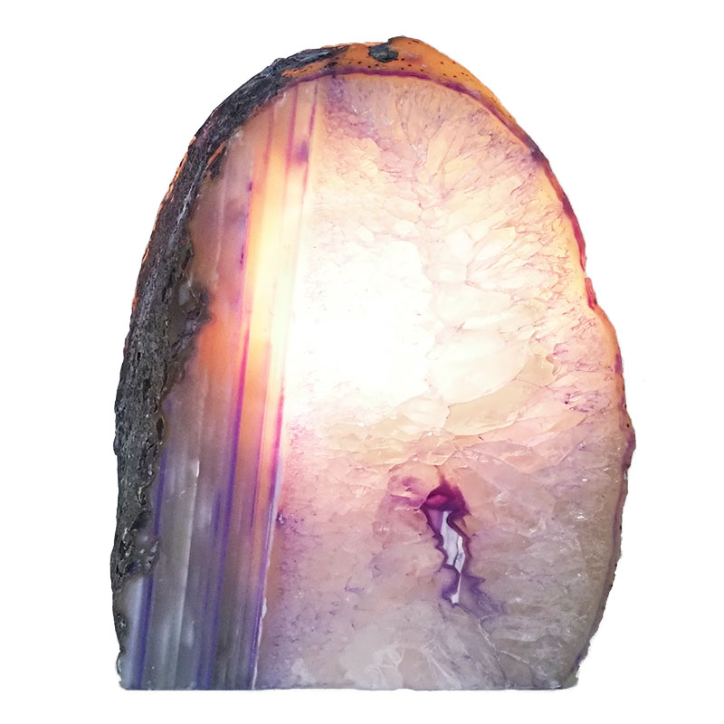 2.62kg Agate Crystal Lamp N1047 4 Agate Crystal Lamp N1047