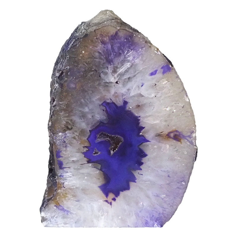 2.99kg Agate Crystal Lamp N1048 3 Agate Crystal Lamp N1048