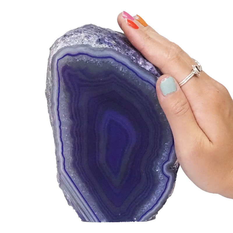 2.26kg Agate Crystal Lamp N1050 5 Agate Crystal Lamp N1050