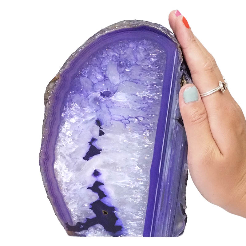 2.98kg Agate Crystal Lamp N1052 5 Agate Crystal Lamp N1052