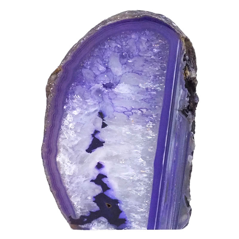 2.98kg Agate Crystal Lamp N1052 3 Agate Crystal Lamp N1052