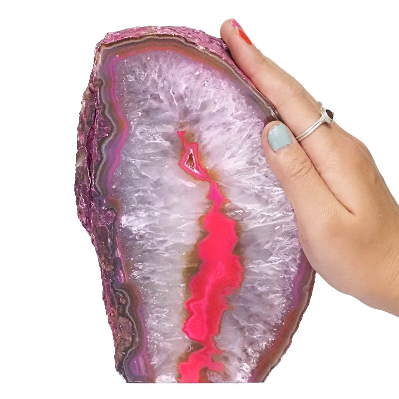 3.03kg Agate Crystal Lamp N1054 5 Agate Crystal Lamp N1054
