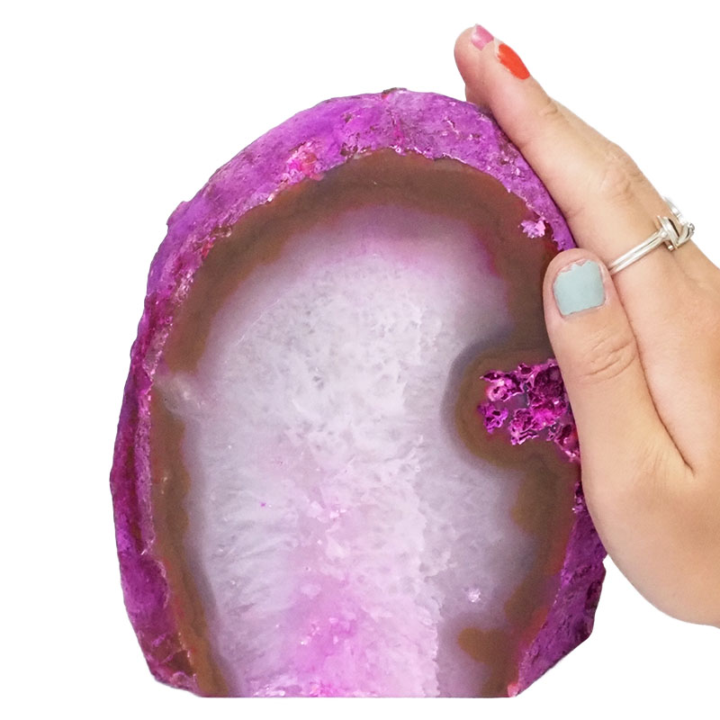 2.14kg Agate Crystal Lamp N1058 5 Agate Crystal Lamp N1058