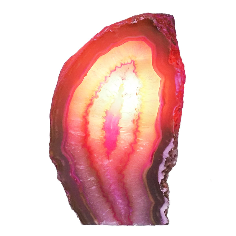 2.21kg Agate Crystal Lamp N1059 4 Agate Crystal Lamp N1059