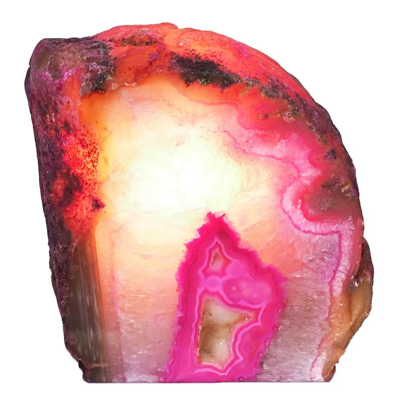 3.40kg Agate Crystal Lamp N1061 4 Agate Crystal Lamp N1061