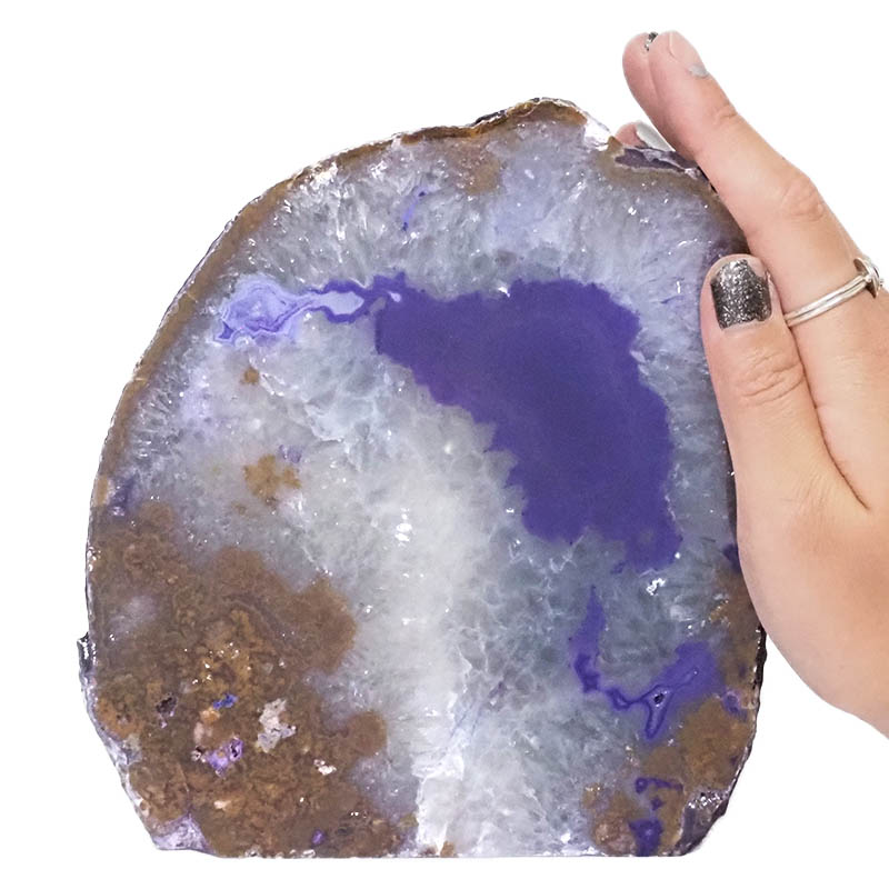 3.04kg Agate Crystal Lamp N990 5 Agate Crystal Lamp N990 | Himalayan Salt Factory