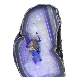 Agate Crystal Lamp N992 | Himalayan Salt Factory