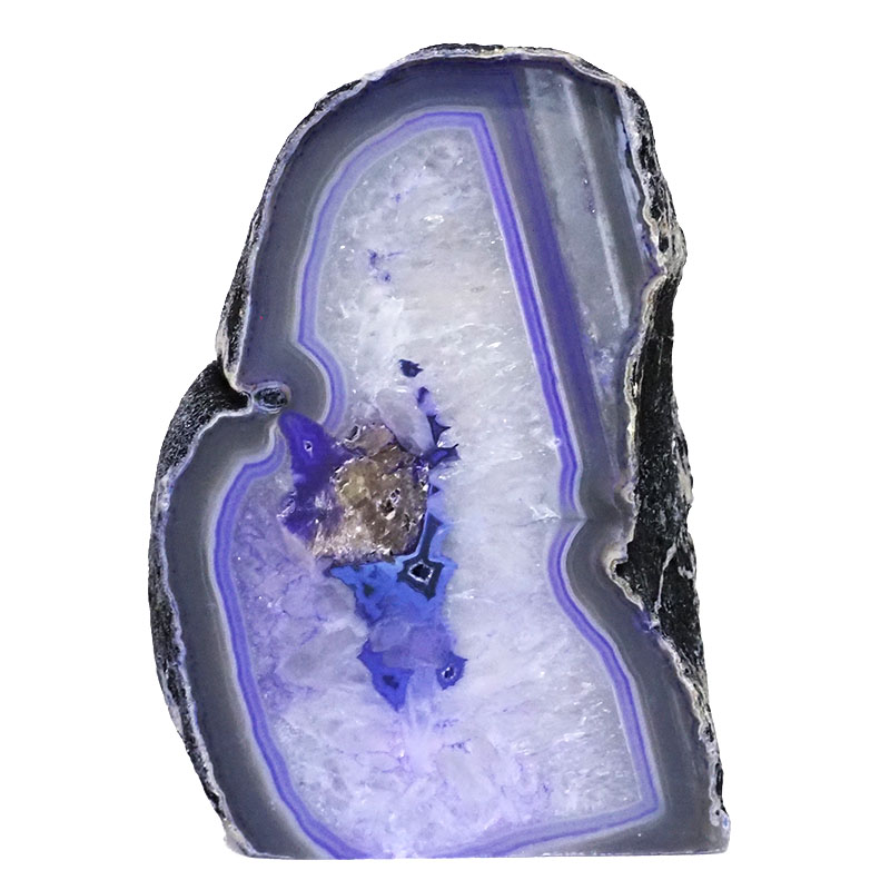 2.73kg Agate Crystal Lamp N992 3 Agate Crystal Lamp N992 | Himalayan Salt Factory