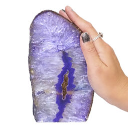 Agate Crystal Lamp N997 | Himalayan Salt Factory