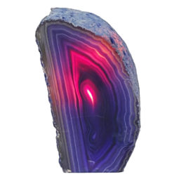 Agate Crystal Lamp N998 | Himalayan Salt Factory