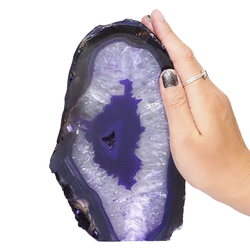2.01kg Agate Crystal Lamp N999 5 Agate Crystal Lamp N999 | Himalayan Salt Factory