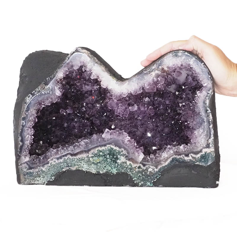 11.505kg Amethyst Geode - A Grade DS1361 4 Amethyst Geode DS1361 | Himalayan Salt Factory