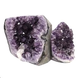Amethyst Polished Crystal Geode Specimen DN609 | Himalayan Salt Factory