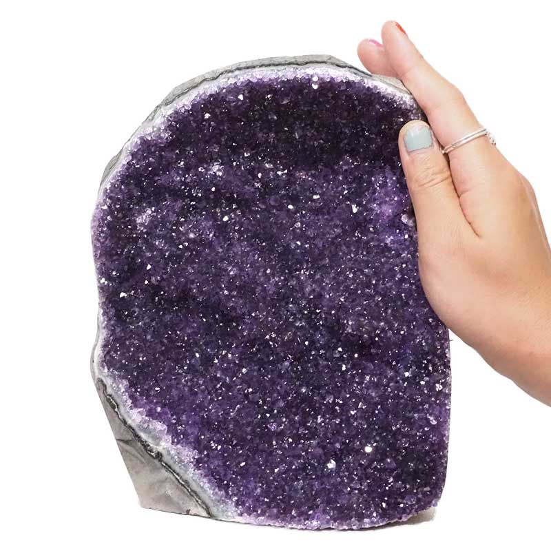 3.35kg Amethyst Polished Crystal Geode Specimen DN646 4 Amethyst Polished Crystal Geode Specimen DN646 | Himalayan Salt Factory