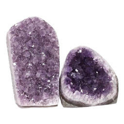 2.22kg Amethyst Polished Crystal Geode Specimen DN623 | Himalayan Salt Factory