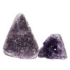 2.38kg Amethyst Polished Crystal Geode Specimen Set 2 Pieces DN664 2 Amethyst Polished Crystal Geode Specimen Set 2 Pieces DN664 | Himalayan Salt Factory