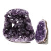 3.06kg Amethyst Polished Crystal Geode Specimen Set 2 Pieces DN665 1 Amethyst Polished Crystal Geode Specimen Set 2 Pieces DN665 | Himalayan Salt Factory