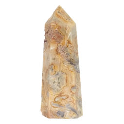 0.84kg Crazy Lace Agate Terminated Point DS1289 | Himalayan Salt Factory