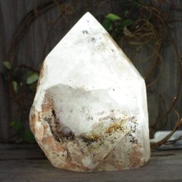 5.30kg Large Natural Clear Quartz Point Lamp with LED Bulb DS1281 6 Large Natural Clear Quartz Point Lamp with LED Bulb DS1281 | Himalayan Salt Factory
