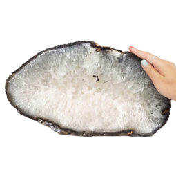 2.84kg Natural Agate Polished Slab Plate DN602 5 Natural Agate Polished Slab Plate DN602