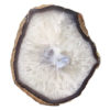 Natural Agate Polished Slab Plate DN603