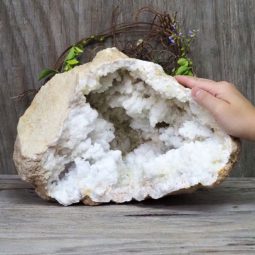 Natural Calcite Geode S1001 | Himalayan Salt Factory