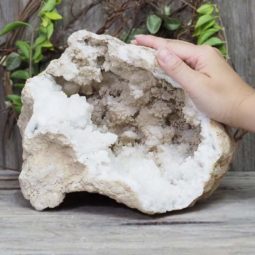 Natural Calcite Geode S1004 | Himalayan Salt Factory