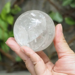 Natural Clear Quartz Sphere - 60mm