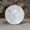 Natural Clear Quartz Sphere - 70mm | Himalayan Salt Factory