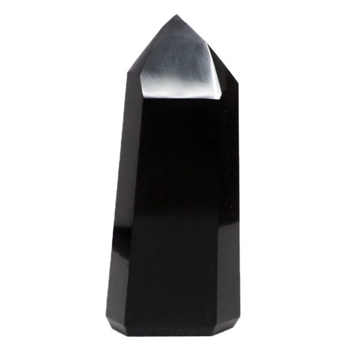 Obsidian Obelisk (9-11cm) | Himalayan Salt Factory