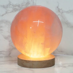 3.67kg Rose Quartz Polished Sphere with LED Light Large Display Base DS1303 15 Rose Quartz Polished Sphere with LED Light Large Display Base DS1303