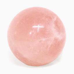 Rose Quartz Sphere DS1380 | Himalayan Salt Factory