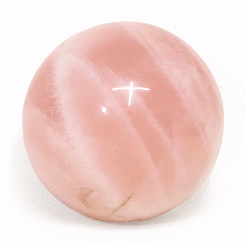 0.96kg Rose Quartz Sphere DS1382 3 Rose Quartz Sphere DS1382 | Himalayan Salt Factory